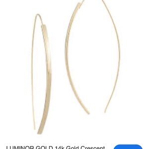Kohl's Gold Crescent Earrings